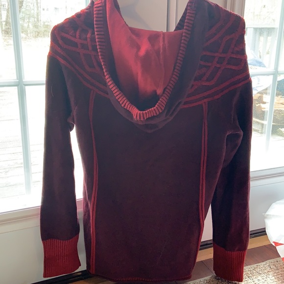 Medium V-Neck Drawstring Hoodie - Picture 2 of 2